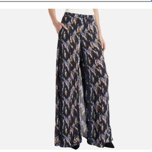 THEORY pants with skirt like back